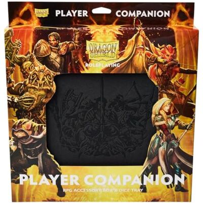 RPG – Player Companion: Iron Grey – Duurzaam en stevig – Dice Tray & Player Storage Box – Tabletop RPG TTRPG – Dungeons and Dragons DND D & D RPG – Player Companion: Iron Grey – Duurzaam en stevig – Dice Tray & Player Storage Box – Tabletop RPG TTRPG – Dungeons and Dragons DND D & D