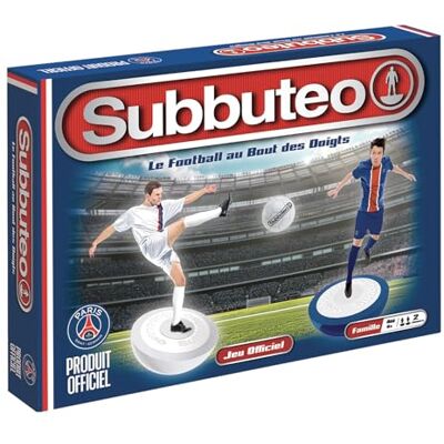 Megableu Subbuteo Paris Saint-Germain – gezelschapsspel voetbal voor volwassenen en kinderen vanaf 6 jaar – strategisch pichenettespel – officieel PSG-product – 2 spelers – compleet materiaal – Franse versie Megableu Subbuteo Paris Saint-Germain – gezelschapsspel voetbal voor volwassenen en kinderen vanaf 6 jaar – strategisch pichenettespel – officieel PSG-product – 2 spelers – compleet materiaal – Franse versie