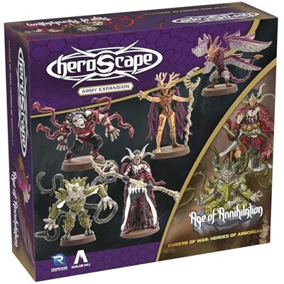 Renegade Game Studios Heroscape Heroes of Aboreas Army Extension – Inhoud toevoegen voor het spel Heroscape Miniaturen – Een gevechtsdoos of masterset is nodig om te spelen Renegade Game Studios Heroscape Heroes of Aboreas Army Extension – Inhoud toevoegen voor het spel Heroscape Miniaturen – Een gevechtsdoos of masterset is nodig om te spelen