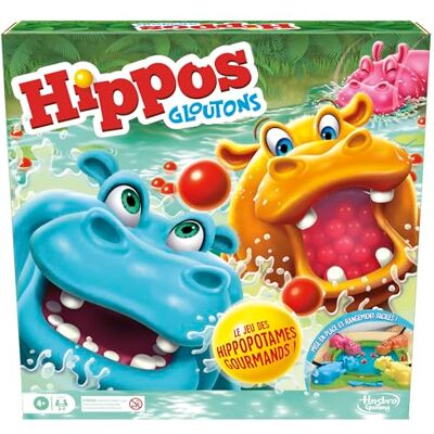 Hasbro Vraatzuchtige nijlpaarden, bordspel Franse versie Hasbro Vraatzuchtige nijlpaarden, bordspel Franse versie