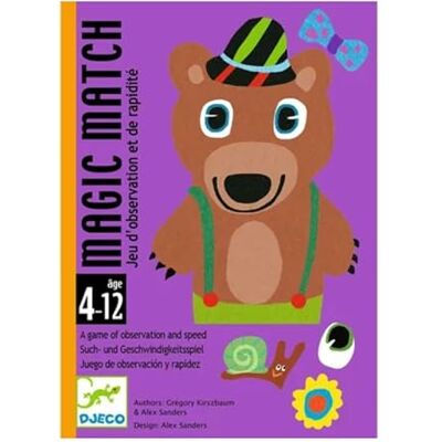 Djeco Magic Match kaartspel FSC Mix kinderspel Djeco Magic Match kaartspel FSC Mix kinderspel