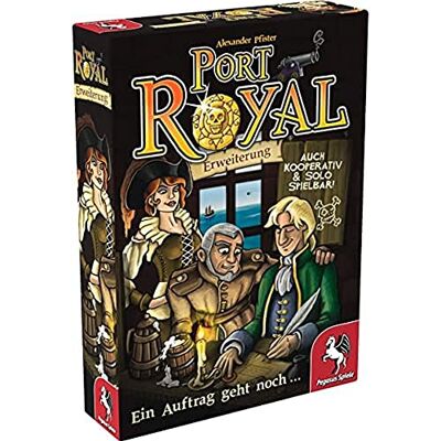 Pegasus Spiele Port Royal Uitbreiding (spelaccessoire): een opname gaat nog steeds coöperatief & solo speelbaar Pegasus Spiele Port Royal Uitbreiding (spelaccessoire): een opname gaat nog steeds coöperatief & solo speelbaar