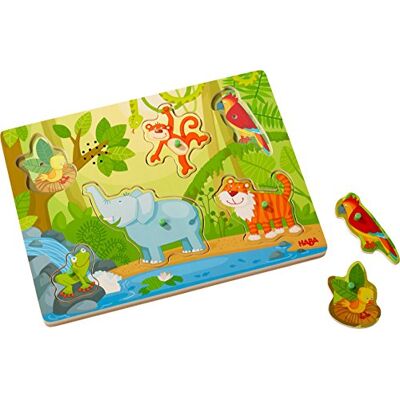 HABA Sound-Greifpuzzel in het Dschungel (kinderpuzzel) HABA Sound-Greifpuzzel in het Dschungel (kinderpuzzel)