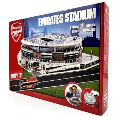 Megableu Arsenal Emirates Stadium 3D-puzzel Megableu Arsenal Emirates Stadium 3D-puzzel