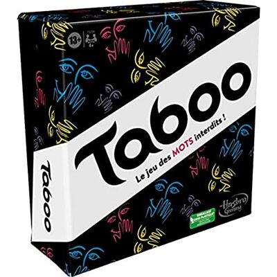 Hasbro Taboo bordspel, woordspelletjes om te raden voor tieners en volwassenen (Franse versie) Hasbro Taboo bordspel, woordspelletjes om te raden voor tieners en volwassenen (Franse versie)