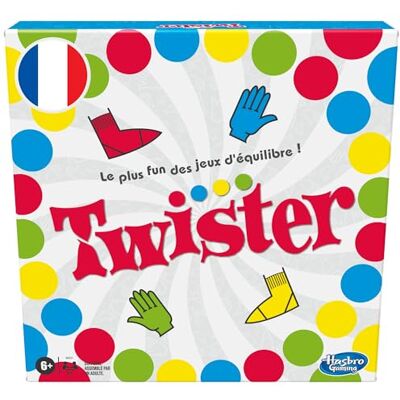 Hasbro Twister spel voor kinderen, vanaf 6 jaar Hasbro Twister spel voor kinderen, vanaf 6 jaar