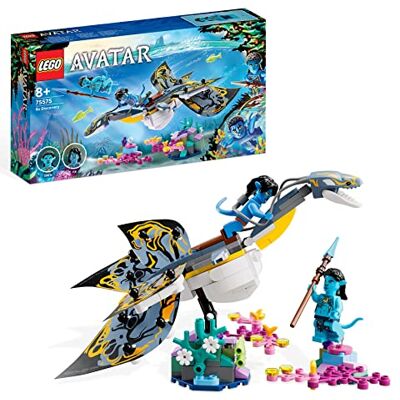 Lego Avatar 75575 De ontdekking van de Ilu, bouwspeelgoed, de weg van het water, onderwaterbeeldje, om te verzamelen, voor bioscoopfans Lego Avatar 75575 De ontdekking van de Ilu, bouwspeelgoed, de weg van het water, onderwaterbeeldje, om te verzamelen, voor bioscoopfans