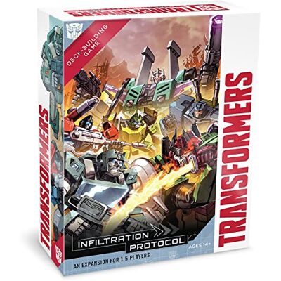 Renegade Game Studios Renegade Games Studio Transformers Deck Building Game: Infiltratieprotocol uitbreiding vanaf 14 jaar, 1 tot 5 spelers Renegade Game Studios Renegade Games Studio Transformers Deck Building Game: Infiltratieprotocol uitbreiding vanaf 14 jaar, 1 tot 5 spelers