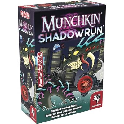 Pegasus Spiele Munchkin Shadowrun Pegasus Spiele Munchkin Shadowrun