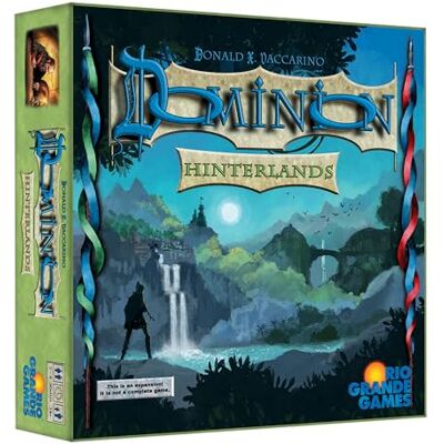Dominion: Hinterlands uitbreiding 2e editie vanaf 14 jaar, 2-4 spelers, 30 minuten (RIO623) Dominion: Hinterlands uitbreiding 2e editie vanaf 14 jaar, 2-4 spelers, 30 minuten (RIO623)