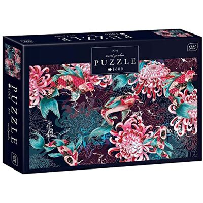Interdruk PUZ1000SG4 Secret Garden No. 4 puzzel vis Interdruk PUZ1000SG4 Secret Garden No. 4 puzzel vis