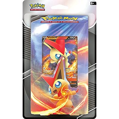 Pokémon starterset, speel- en verzamelkaarten, vanaf 6 jaar, 2 spelers, 20 minuten, willekeurige selectie Pokémon starterset, speel- en verzamelkaarten, vanaf 6 jaar, 2 spelers, 20 minuten, willekeurige selectie