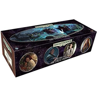 Fantasy Flight Games , Arkham Horror The Card Game: Upgrade Expansion 4. Return to the Circle Undone kaartspel, vanaf 14 jaar, 1 tot 4 spelers, 60 tot 120 minuten speeltijd Fantasy Flight Games , Arkham Horror The Card Game: Upgrade Expansion 4. Return to the Circle Undone kaartspel, vanaf 14 jaar, 1 tot 4 spelers, 60 tot 120 minuten speeltijd