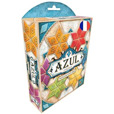Asmodee Next Move Azul: PAVILLON D'Ete Mini Bordspellen Reisspel Familie en kinderen vanaf 8 jaar voor 2 tot 4 spelers Franse versie Asmodee Next Move Azul: PAVILLON D'Ete Mini Bordspellen Reisspel Familie en kinderen vanaf 8 jaar voor 2 tot 4 spelers Franse versie