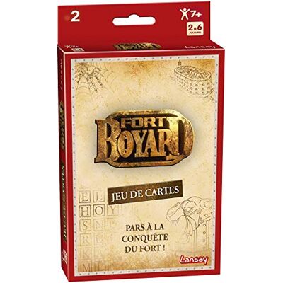 Lansay FORT BOYARD Verstion kaartspel voor kinderen vanaf 7 jaar Reflectiespel om met vrienden of familie te spelen 2 tot 6 spelers Lansay FORT BOYARD Verstion kaartspel voor kinderen vanaf 7 jaar Reflectiespel om met vrienden of familie te spelen 2 tot 6 spelers