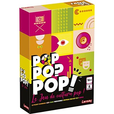 Lansay Pop Pop gezelschapsspel gezelschapsspel vanaf 16 jaar vanaf 4 spelers Lansay Pop Pop gezelschapsspel gezelschapsspel vanaf 16 jaar vanaf 4 spelers