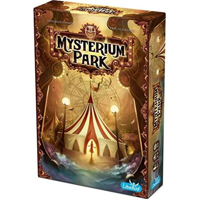 Libellud Asmodee Mysterium Park FR/NL vanaf 10 jaar 2-6 spelers 30-60 minuten coöperatief spel voor het hele gezin Libellud Asmodee Mysterium Park FR/NL vanaf 10 jaar 2-6 spelers 30-60 minuten coöperatief spel voor het hele gezin