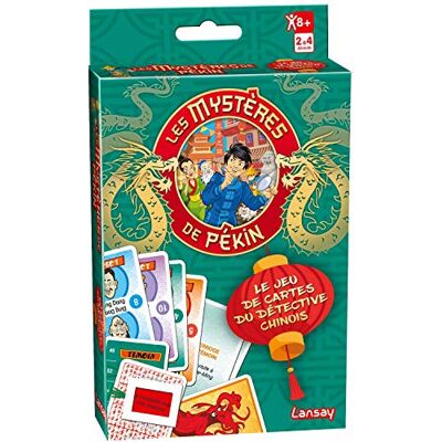 Lansay DE MYSTERIES VAN PEKING Onderzoek en reflectie kaartspel Voor kinderen vanaf 8 jaar Chinese detective kaartspel Spannende raadsels 2 tot 4 spelers Franse versie Lansay DE MYSTERIES VAN PEKING Onderzoek en reflectie kaartspel Voor kinderen vanaf 8 jaar Chinese detective kaartspel Spannende raadsels 2 tot 4 spelers Franse versie