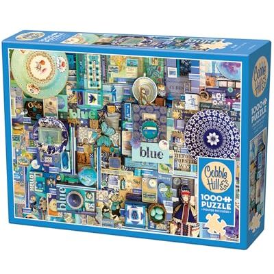 Cobble Hill Blauw 1000 stukjes Cobble Hill Blauw 1000 stukjes
