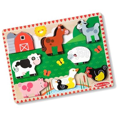 Melissa & Doug 3723 puzzel 3D boerderij Melissa & Doug 3723 puzzel 3D boerderij