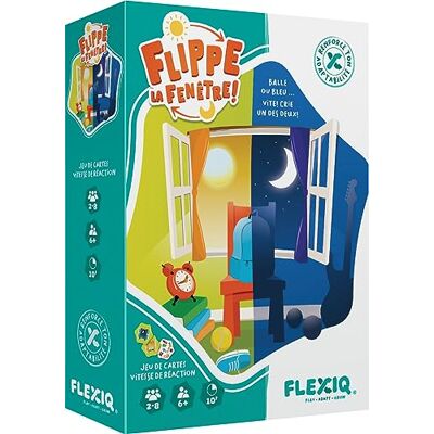 Asmodee Flippe la Venster FlexiQ NL Bordspellen Kaartspellen Observatie- en snelheidsspellen Kinderspellen vanaf 6 jaar 2 tot 8 spelers Franse versie Asmodee Flippe la Venster FlexiQ NL Bordspellen Kaartspellen Observatie- en snelheidsspellen Kinderspellen vanaf 6 jaar 2 tot 8 spelers Franse versie