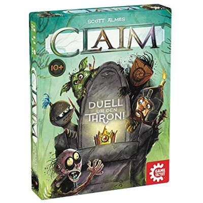 Game Factory Claim: Speler: 2, Duur: ca. 25 minuten: Duell om de Thron! Game Factory Claim: Speler: 2, Duur: ca. 25 minuten: Duell om de Thron!