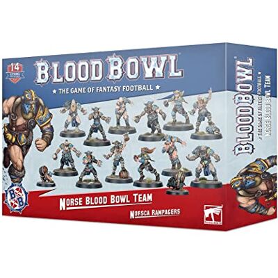 Games Workshop Blood Bowl: Norse Team Norsca Rampagers Games Workshop Blood Bowl: Norse Team Norsca Rampagers