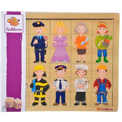 Eichhorn Inlegpuzzel, mix en match (kinderpuzzel) Eichhorn Inlegpuzzel, mix en match (kinderpuzzel)