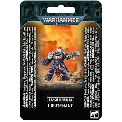 Games Workshop Warhammer 40k Space Marines Primaris Luitenant, Blauw Games Workshop Warhammer 40k Space Marines Primaris Luitenant, Blauw