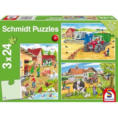 SCHMIDT Spelen op de bouwplaats (kinderpuzzel) SCHMIDT Spelen op de bouwplaats (kinderpuzzel)