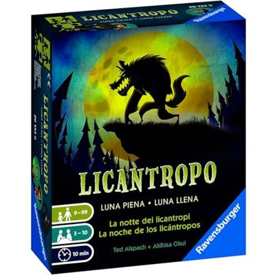 Ravensburger Licantrop, volle maan, licantrope nacht, kaartspel, 3-10 spelers, aanbevolen leeftijd 9+, 26133 8 Ravensburger Licantrop, volle maan, licantrope nacht, kaartspel, 3-10 spelers, aanbevolen leeftijd 9+, 26133 8