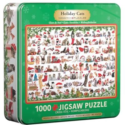 EuroGraphics Puzzel De kattenwereld (2000 stuks), EG82200580, verschillende kleuren EuroGraphics Puzzel De kattenwereld (2000 stuks), EG82200580, verschillende kleuren