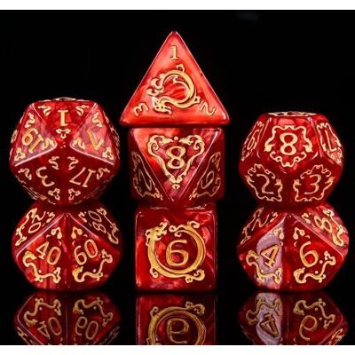 Rio 7-delige set met doos Auspicious Clouds Rood Rio 7-delige set met doos Auspicious Clouds Rood
