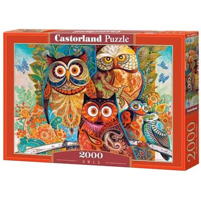 Castorland Eulen (puzzel): uilen Castorland Eulen (puzzel): uilen