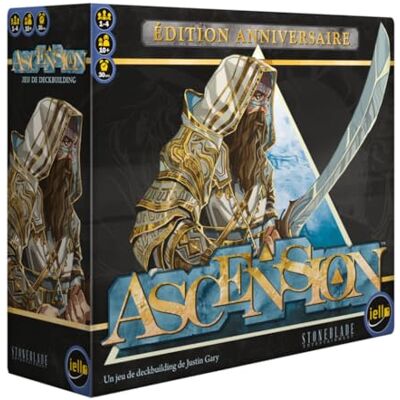IELLO Ascension Deckbuilding verjaardagseditie, 1 tot 4 spelers vanaf 10 jaar, exclusieve inhoud, verzamelaarsversie IELLO Ascension Deckbuilding verjaardagseditie, 1 tot 4 spelers vanaf 10 jaar, exclusieve inhoud, verzamelaarsversie