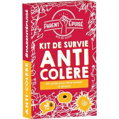 Asmodee Funomenum Ouder uitverkocht: Anti-woede Survival Kit Bordspellen Kaartspellen Kinderspelletjes vanaf 4 jaar 2 spelers Franse versie Asmodee Funomenum Ouder uitverkocht: Anti-woede Survival Kit Bordspellen Kaartspellen Kinderspelletjes vanaf 4 jaar 2 spelers Franse versie