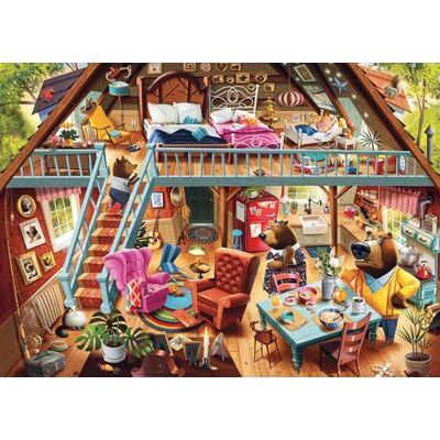 Ravensburger Goldilocks Gets Caught! Puzzel met 1000 stukjes voor volwassenen en kinderen vanaf 12 jaar Ravensburger Goldilocks Gets Caught! Puzzel met 1000 stukjes voor volwassenen en kinderen vanaf 12 jaar