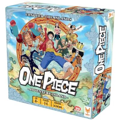 Topi Games One Piece: Adventure Island Jeu De Plateau D'Aventure, Exploration De La Grand Line, Chasse Aux Trésors, Modes Histoire Et Bataille D'Équipage 2 À 6 Joueurs 45 Minutes Topi Games One Piece: Adventure Island Jeu De Plateau D'Aventure, Exploration De La Grand Line, Chasse Aux Trésors, Modes Histoire Et Bataille D'Équipage 2 À 6 Joueurs 45 Minutes