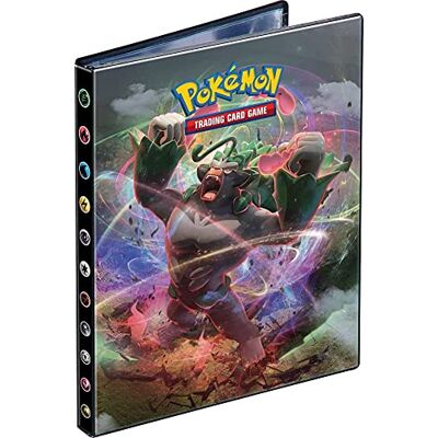 Pokémon Ultra Pro zwaard en schild: Clash des Rebellen EB02 Portfolio notitieboek kaarthouder Capaciteit 80 kaarten Accessoires Pokémon Ultra Pro zwaard en schild: Clash des Rebellen EB02 Portfolio notitieboek kaarthouder Capaciteit 80 kaarten Accessoires