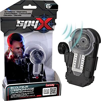 Lansay Spy X Spionagehoofdtelefoon, speelgoed en spionage-accessoires, spionage-arrangement voor kinderen, vanaf 6 jaar Lansay Spy X Spionagehoofdtelefoon, speelgoed en spionage-accessoires, spionage-arrangement voor kinderen, vanaf 6 jaar