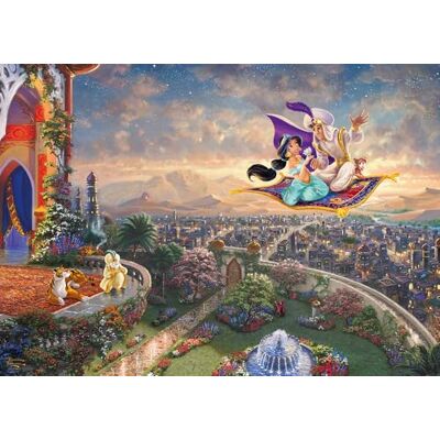 SCHMIDT Spiele 59950 Thomas Kinkade, Disney, Aladdin, puzzel 1000 stukjes SCHMIDT Spiele 59950 Thomas Kinkade, Disney, Aladdin, puzzel 1000 stukjes