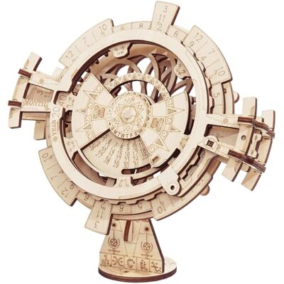 ROBOTIME Lasergesneden 3D houten puzzel Mechanisch modelbouwsets Educatief speelgoed voor 14 jaar en ouder (Eeuwigdurende kalender) ROBOTIME Lasergesneden 3D houten puzzel Mechanisch modelbouwsets Educatief speelgoed voor 14 jaar en ouder (Eeuwigdurende kalender)