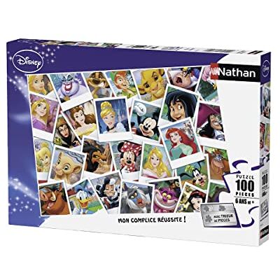 Nathan Kinderpuzzel 100 stukjes Disney foto meisjes of jongens vanaf 6 jaar hoogwaardige puzzel dik en duurzaam karton helden en prinsessen 86737 Nathan Kinderpuzzel 100 stukjes Disney foto meisjes of jongens vanaf 6 jaar hoogwaardige puzzel dik en duurzaam karton helden en prinsessen 86737