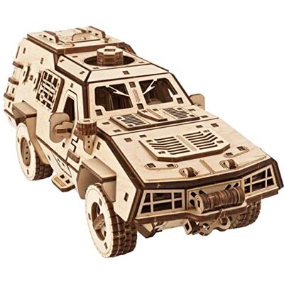 UGEARS Militair voertuigmodel Battlefield Dozor -B Combat Vehicle 3D-puzzel Tactical Army Truck 3D houten puzzels voor volwassenen en kinderen Gedetailleerde DIY 3D-puzzels militaire modellen UGEARS Militair voertuigmodel Battlefield Dozor -B Combat Vehicle 3D-puzzel Tactical Army Truck 3D houten puzzels voor volwassenen en kinderen Gedetailleerde DIY 3D-puzzels militaire modellen