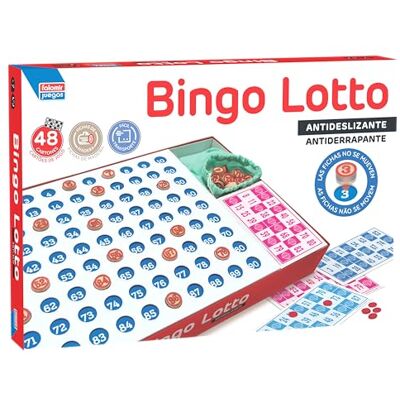 Falomir Bingo Lotto. Klassiek gezelschapsspel, meerkleurig (11519) Falomir Bingo Lotto. Klassiek gezelschapsspel, meerkleurig (11519)