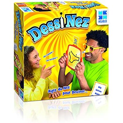 Megableu Dessi'Nez Leuk bordspel Tekenspel Stemmingsspel Om met familie of vrienden te spelen 3 spelers en meer Vanaf 7 jaar Megableu Dessi'Nez Leuk bordspel Tekenspel Stemmingsspel Om met familie of vrienden te spelen 3 spelers en meer Vanaf 7 jaar
