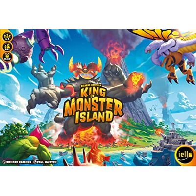 IELLO IEL70029 King of Monster Island (Engels), meerdere kleuren IELLO IEL70029 King of Monster Island (Engels), meerdere kleuren