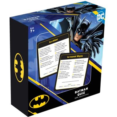 Topi Games DC Comics Batman Quizz 500, kaartspel, familie Topi Games DC Comics Batman Quizz 500, kaartspel, familie