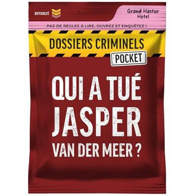 Platonia Games Profiler Pocket Onderzoeksspel met kaarten, wie heeft Jasper Van Der Meer vermoord? en politiek schandaal Pocket Reisspel 1-6 spelers, 45 min (Nederlands) Platonia Games Profiler Pocket Onderzoeksspel met kaarten, wie heeft Jasper Van Der Meer vermoord? en politiek schandaal Pocket Reisspel 1-6 spelers, 45 min (Nederlands)