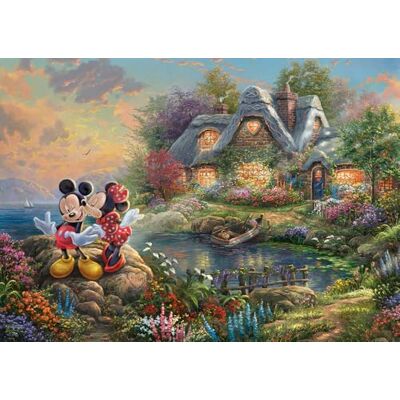 SCHMIDT SCH-59639 Disney Mickey & Minnie, 1000 stukjes Puzzel vanaf 12 jaar disney puzzel van Thomas Kinkade SCHMIDT SCH-59639 Disney Mickey & Minnie, 1000 stukjes Puzzel vanaf 12 jaar disney puzzel van Thomas Kinkade